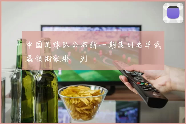 中国足球队公布新一期集训名单武磊领衔张琳芃列